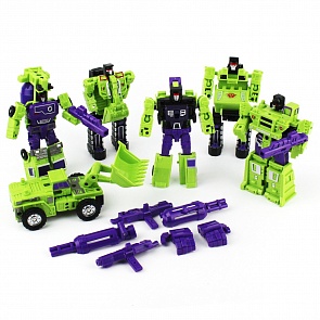 Набор из 6 Трансботов – Инженерный батальон (1toy, Т16368)